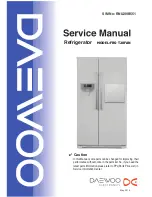 Daewoo FRS-T20FAN Service Manual предпросмотр