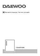 Preview for 19 page of Daewoo FUL064FST0RS User Manual