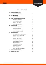 Preview for 2 page of Daewoo GAE 50 User Manual