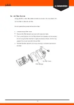 Preview for 14 page of Daewoo GAE 50 User Manual