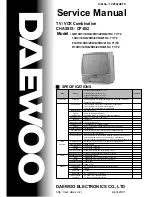 Preview for 1 page of Daewoo GB14H3T1 Service Manual