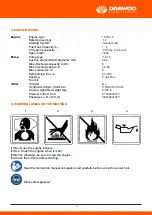 Preview for 4 page of Daewoo GP25-2 User Manual