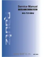 Daewoo HC-7210SU Service Manual preview