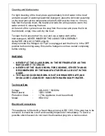 Preview for 11 page of Daewoo HEA1032 User Manual