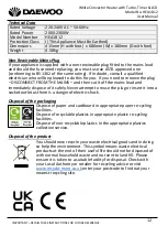 Preview for 12 page of Daewoo HEA1812 User Manual