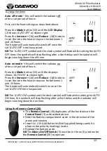 Preview for 13 page of Daewoo HEA1820 User Manual