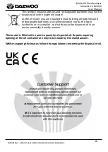 Preview for 16 page of Daewoo HEA1820 User Manual