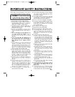 Preview for 3 page of Daewoo HHOTR15W Use And Care Manual