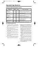 Preview for 12 page of Daewoo HHOTR15W Use And Care Manual