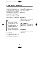 Preview for 19 page of Daewoo HHOTR15W Use And Care Manual