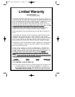 Preview for 24 page of Daewoo HHOTR15W Use And Care Manual