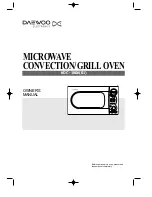 Daewoo KOC-1B0K01 Owner'S Manual preview