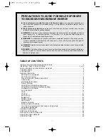 Preview for 2 page of Daewoo KOC-1B0K01 Owner'S Manual