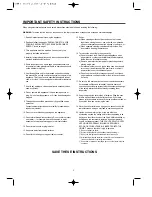 Preview for 4 page of Daewoo KOC-1B0K01 Owner'S Manual