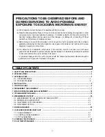 Предварительный просмотр 2 страницы Daewoo KOC-1B4K0S Service Manual