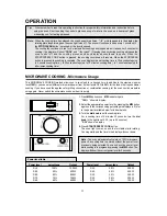 Предварительный просмотр 12 страницы Daewoo KOC-1B4K9A Operating Instructions & Cook Book