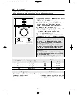 Предварительный просмотр 13 страницы Daewoo KOC-1B4K9A Operating Instructions & Cook Book