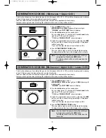 Предварительный просмотр 18 страницы Daewoo KOC-1B4K9A Operating Instructions & Cook Book