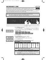 Предварительный просмотр 20 страницы Daewoo KOC-1C2R7A Owner'S Manual