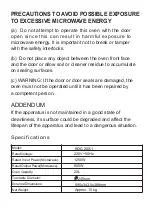 Preview for 22 page of Daewoo KOC-20X-1 Instruction Manual