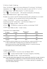 Preview for 36 page of Daewoo KOC-25GB-1 Instruction Manual