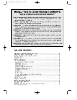 Preview for 3 page of Daewoo KOC-629Q Owner'S Manual