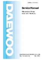 Daewoo KOC-910K0P(AL) Service Manual preview