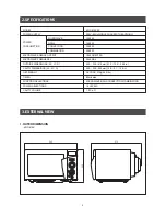 Предварительный просмотр 4 страницы Daewoo KOC-910K0P(AL) Service Manual