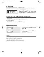 Preview for 17 page of Daewoo KOC-924T Owner'S Manual