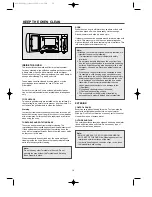 Preview for 19 page of Daewoo KOC-924T0S Owner'S Manual