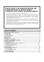 Preview for 2 page of Daewoo KOC-924T9A Service Manual