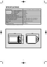 Предварительный просмотр 6 страницы Daewoo KOC-924T9N Instruction Manual And Cooking Manual