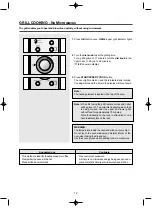 Предварительный просмотр 13 страницы Daewoo KOC-924T9N Instruction Manual And Cooking Manual