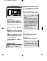 Preview for 21 page of Daewoo KOC-925T Owner'S Manual