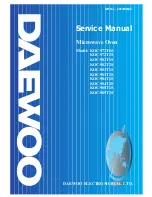 Preview for 1 page of Daewoo KOC-972T0S Service Manual