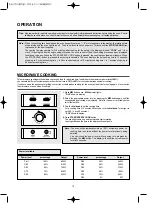 Preview for 12 page of Daewoo KOC-9N7T Owner'S Manual