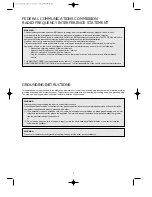 Предварительный просмотр 5 страницы Daewoo KOC-9Q0T7A Owner'S Manual