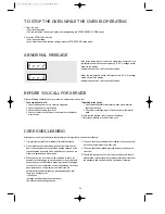 Preview for 25 page of Daewoo KOC-9Q1T7A Owner'S Manual