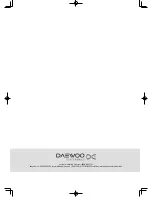 Preview for 39 page of Daewoo KOC-9Q1TSL Instruction Manual