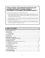 Предварительный просмотр 2 страницы Daewoo KOC-9Q3T7S Service Manual