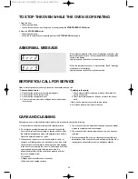 Предварительный просмотр 22 страницы Daewoo KOC-9Q4DS Owner'S Manual