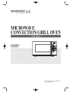 Preview for 2 page of Daewoo KOC-9Q4T Owner'S Manual