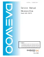 Preview for 1 page of Daewoo KOC-9U0T7S Service Manual