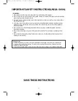 Preview for 4 page of Daewoo KOD-135P Operating Instructions Manual