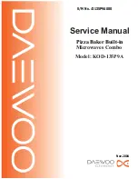 Preview for 1 page of Daewoo KOD-135P9A Service Manual