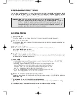 Preview for 5 page of Daewoo KOG-134K Operating Instructions Manual