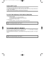 Preview for 16 page of Daewoo KOG-134K Operating Instructions Manual