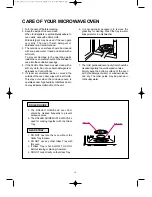 Preview for 17 page of Daewoo KOG-134K Operating Instructions Manual