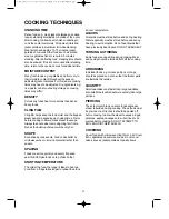 Preview for 23 page of Daewoo KOG-134K Operating Instructions Manual