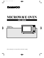 Preview for 1 page of Daewoo KOG-180A0S Operating Instructions Manual